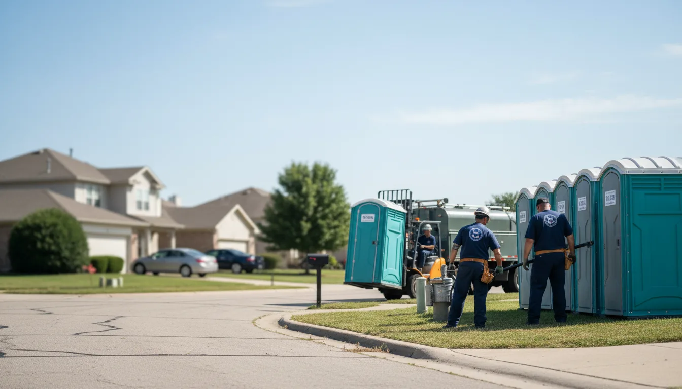 Porta Potty Rental in Canadian, TX near me